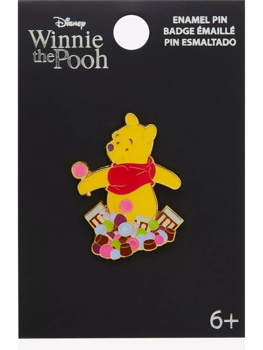 Loungefly Disney Winnie the Pooh Candy Pile Enamel Pin
